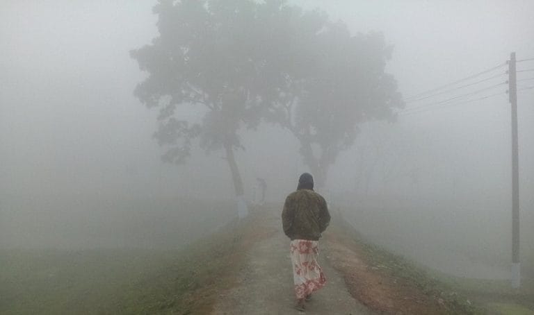 নীলফামারীতে তাপমাত্রা ৮ ডিগ্রী সেলসিয়াস, বৃষ্টির মতো কুয়াশা পড়ছে !!