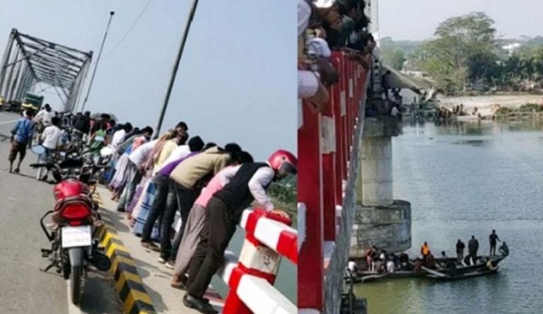 প্রবাসী স্বামী টাকা না পাঠানোয় নদীতে ঝাঁপ দিলেন স্ত্রী !!