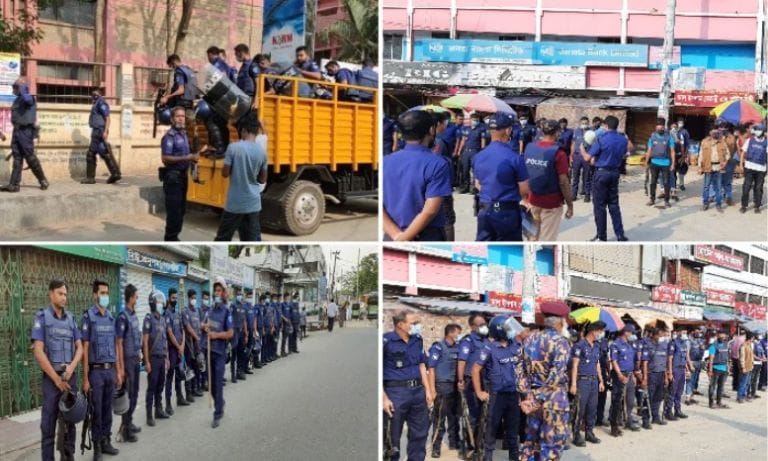 মামুনুল হক গ্রে’প্তার – ব্রাহ্মণবাড়িয়ায় ব্যাপক নিরাপত্তা জোরদার !!